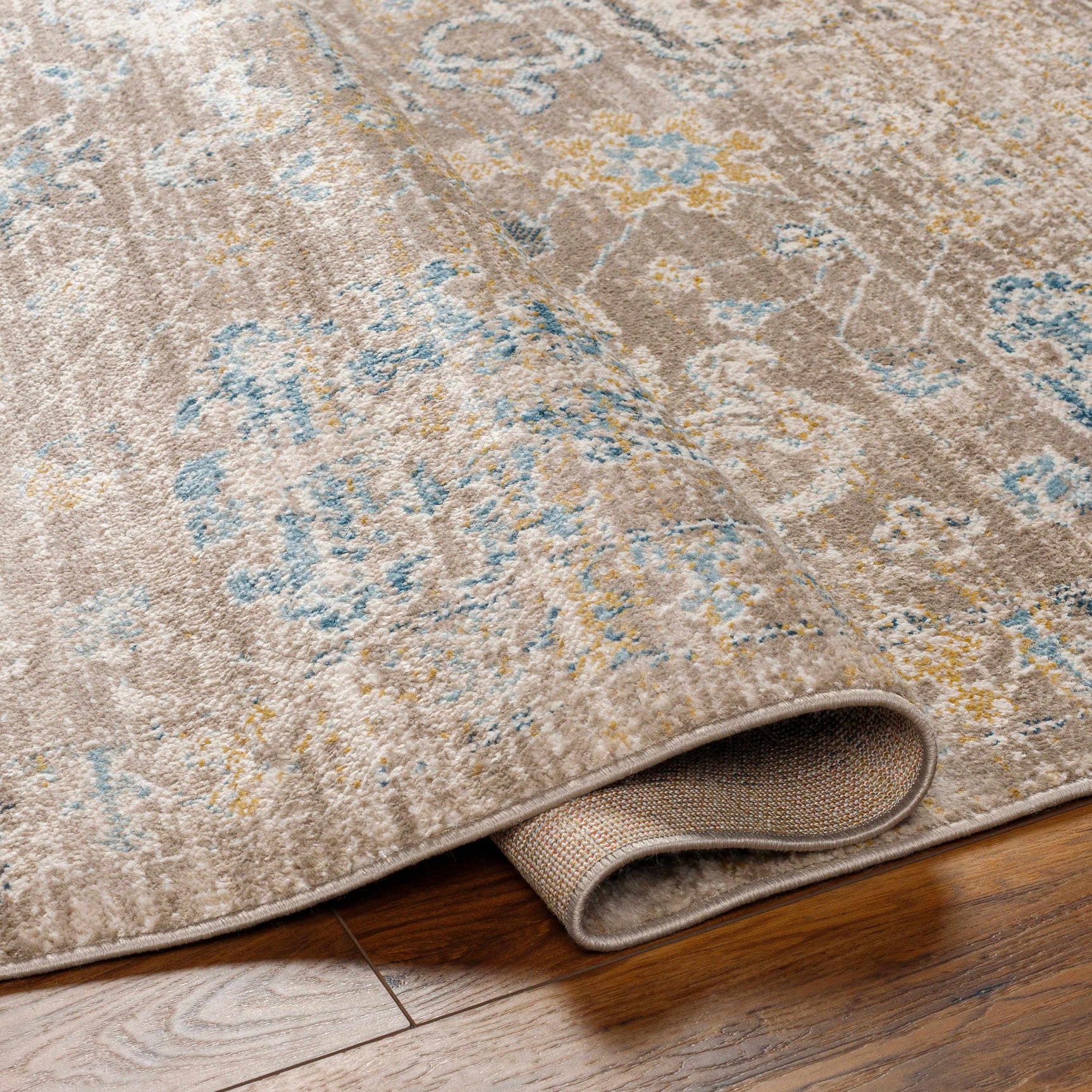 Harim Light Brown Area Rug - Clearance - Ornate Home