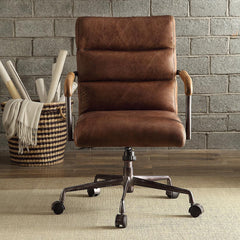 Harith Brown Executive Office Chair - Ornate Home