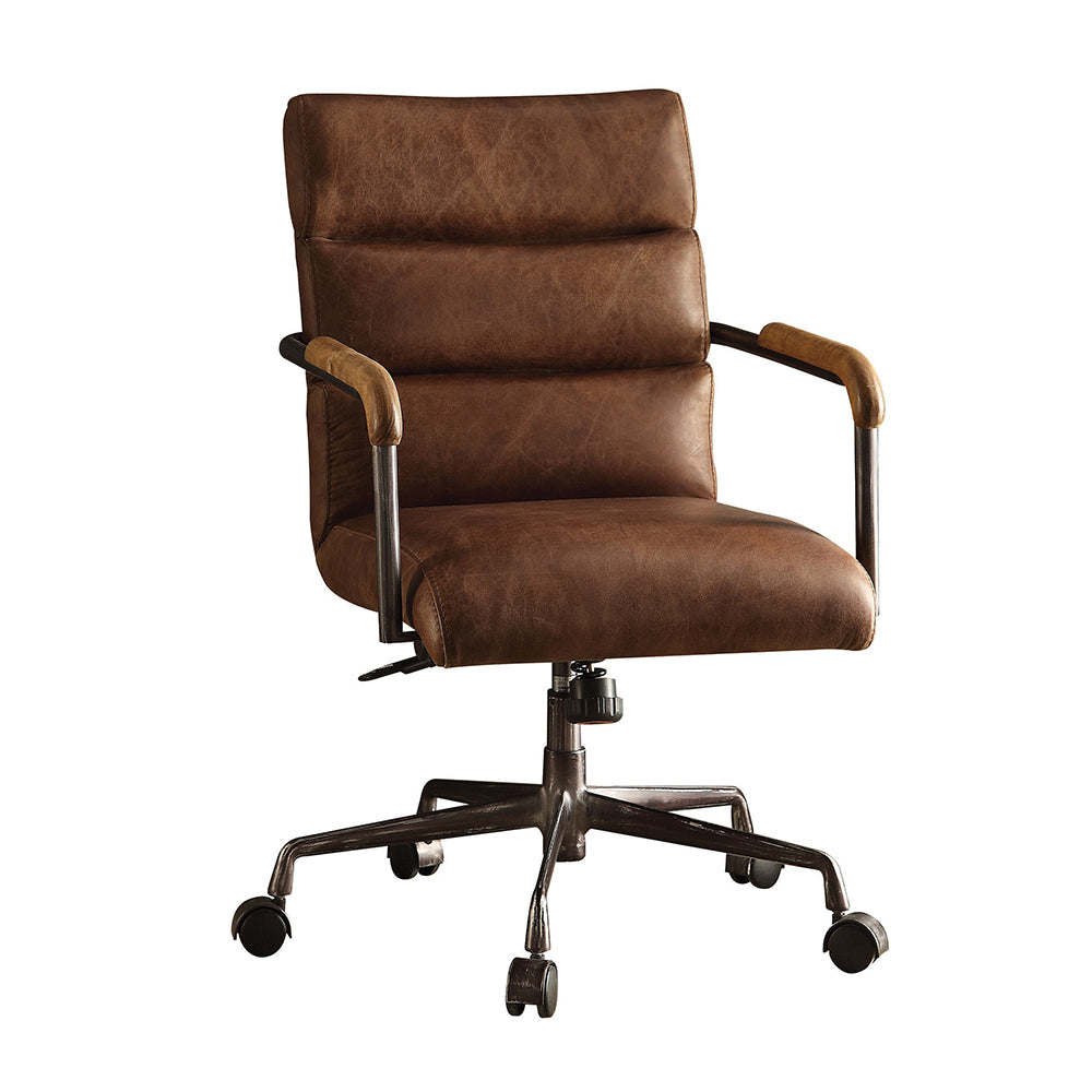 Harith Brown Executive Office Chair - Ornate Home