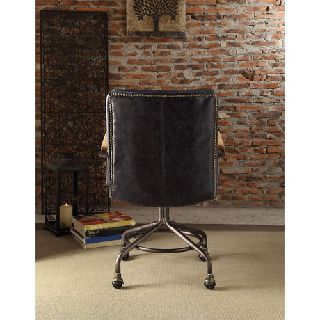 Harith Ii Blue Executive Office Chair - Ornate Home