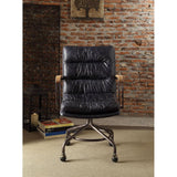Harith Ii Blue Executive Office Chair - Ornate Home