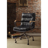 Harith Ii Blue Executive Office Chair - Ornate Home
