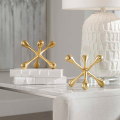 Harlan Brass Objects (Set of 2) - Ornate Home