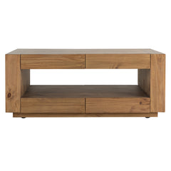 Harlan Brown Coffee Table - Ornate Home