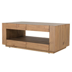 Harlan Brown Coffee Table - Ornate Home