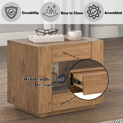 Harlan Brown End Table - Ornate Home