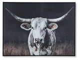 Harlandale Black/White/Brown Wall Art (Online Special Price) - Ornate Home
