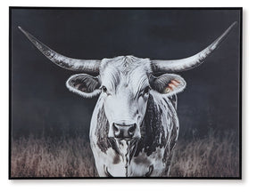Harlandale Black/White/Brown Wall Art (Online Special Price) - Ornate Home