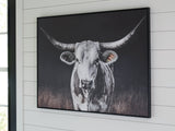 Harlandale Black/White/Brown Wall Art (Online Special Price) - Ornate Home