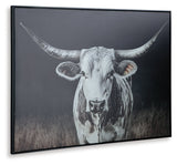 Harlandale Black/White/Brown Wall Art (Online Special Price) - Ornate Home
