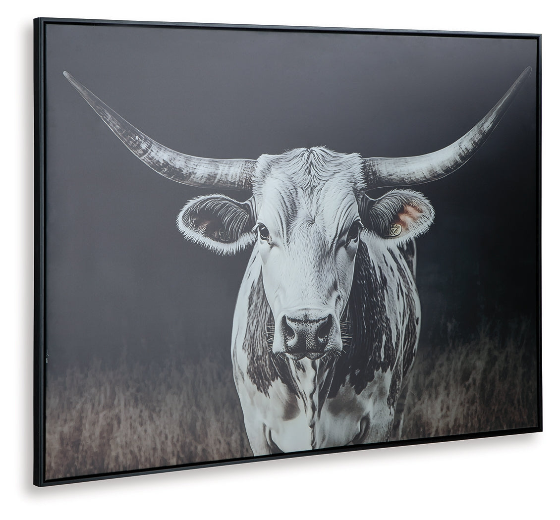 Harlandale Black/White/Brown Wall Art (Online Special Price) - Ornate Home