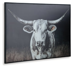 Harlandale Black/White/Brown Wall Art - Ornate Home