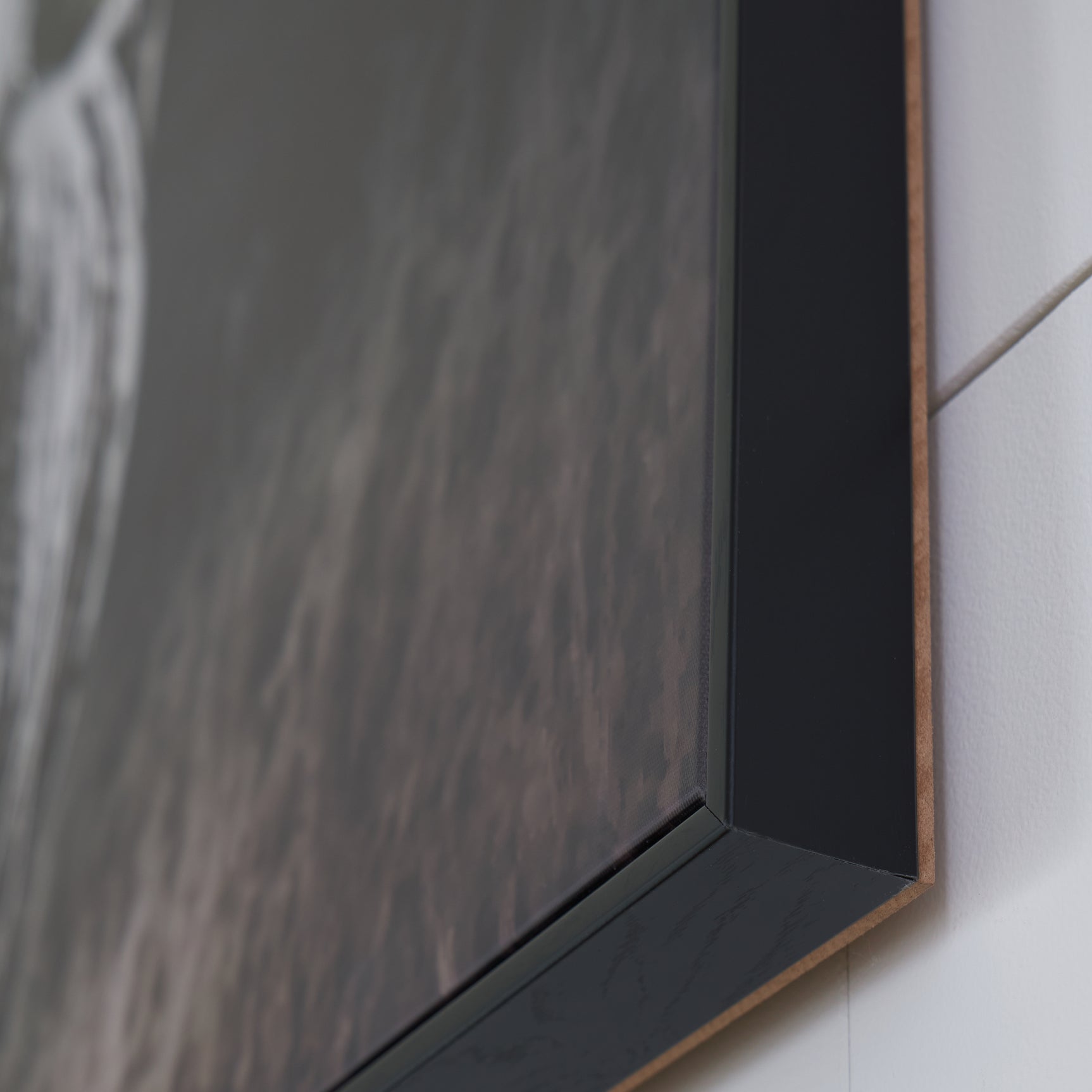 Harlandale Black/White/Brown Wall Art - Ornate Home