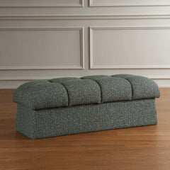 Harlem Moss Green/ Lake Blue Bench - Ornate Home