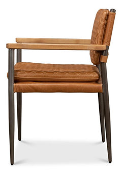 Harley Brown Chair - Ornate Home