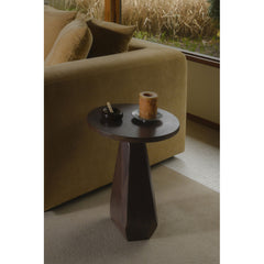 Harley Dark Brown Side Table - Ornate Home