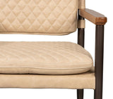 Harley White Leather Chair - Ornate Home