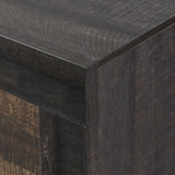 Harlington Black/Walnut 3-Piece Full Panel Bedroom Set - Ornate Home