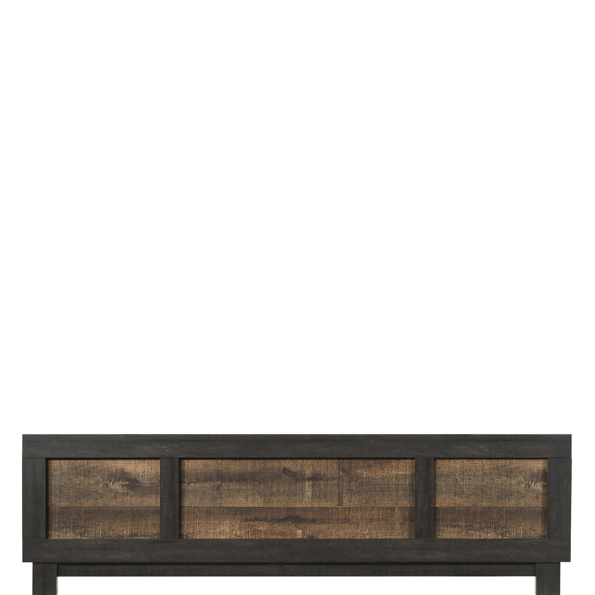 Harlington Black/Walnut 4-Piece Full Panel Bedroom Set - Ornate Home