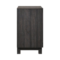 Harlington Black/Walnut Nightstand - Ornate Home