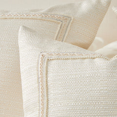 Harlow Ivory 4-Piece Comforter Set - Ornate Home