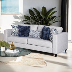 Harlow Light Gray Living Room Set - Ornate Home