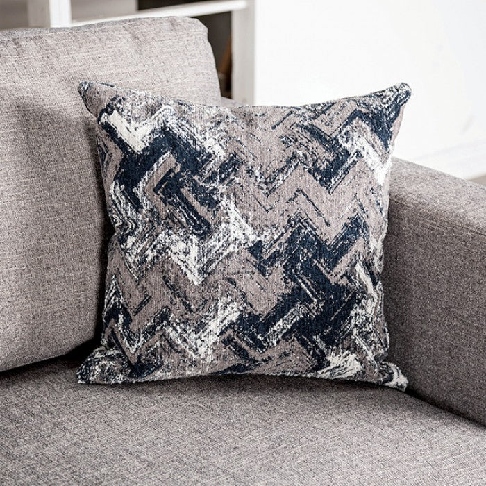 Harlow Light Gray Living Room Set - Ornate Home