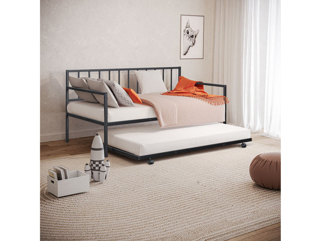 Harmon Black Daybed - Ornate Home