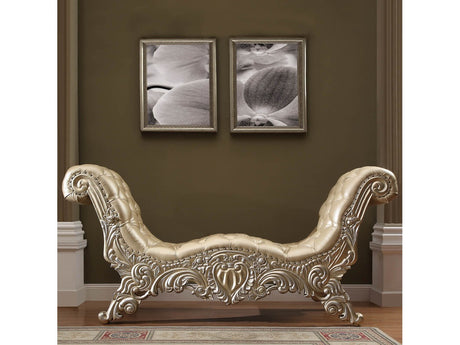 Harmonia Champagne Bench  / HD-8022 - Ornate Home