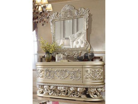 Harmonia Champagne Dresser  / HD-8022 - Ornate Home