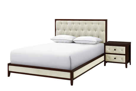 Harmonia Cherry Espresso Queen Platform Bed - Ornate Home