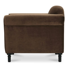 Harmony Dark Brown Accent Chair - Ornate Home