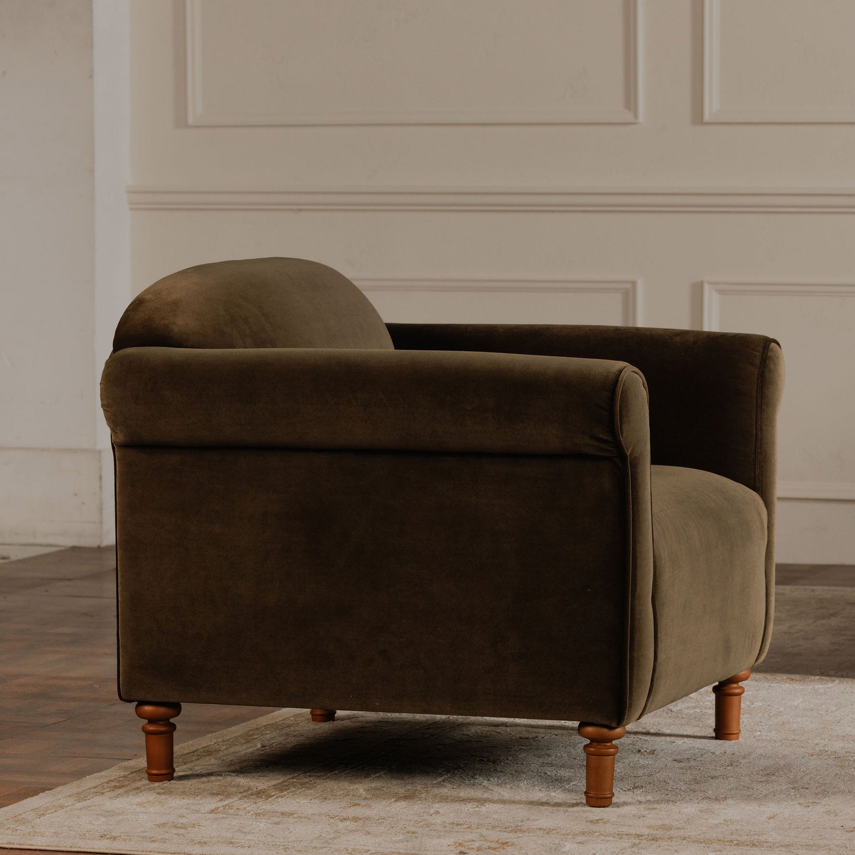 Harmony Dark Green Accent Chair - Ornate Home