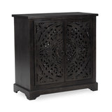 Harmony Harvest Walnut 2 Door Cabinet - Ornate Home