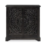 Harmony Harvest Walnut 2 Door Cabinet - Ornate Home