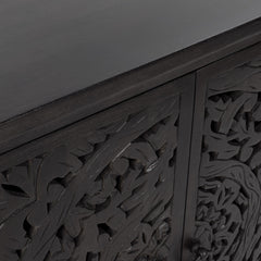 Harmony Harvest Walnut 2 Door Cabinet - Ornate Home