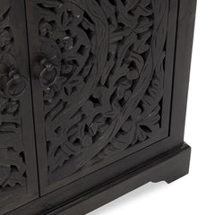 Harmony Harvest Walnut 2 Door Cabinet - Ornate Home