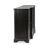 Harmony Harvest Walnut 4 Door Cabinet - Ornate Home