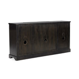 Harmony Harvest Walnut 4 Door Cabinet - Ornate Home