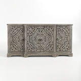 Harmony Vintage Gray Cabinet - Ornate Home