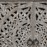 Harmony Vintage Gray Cabinet - Ornate Home