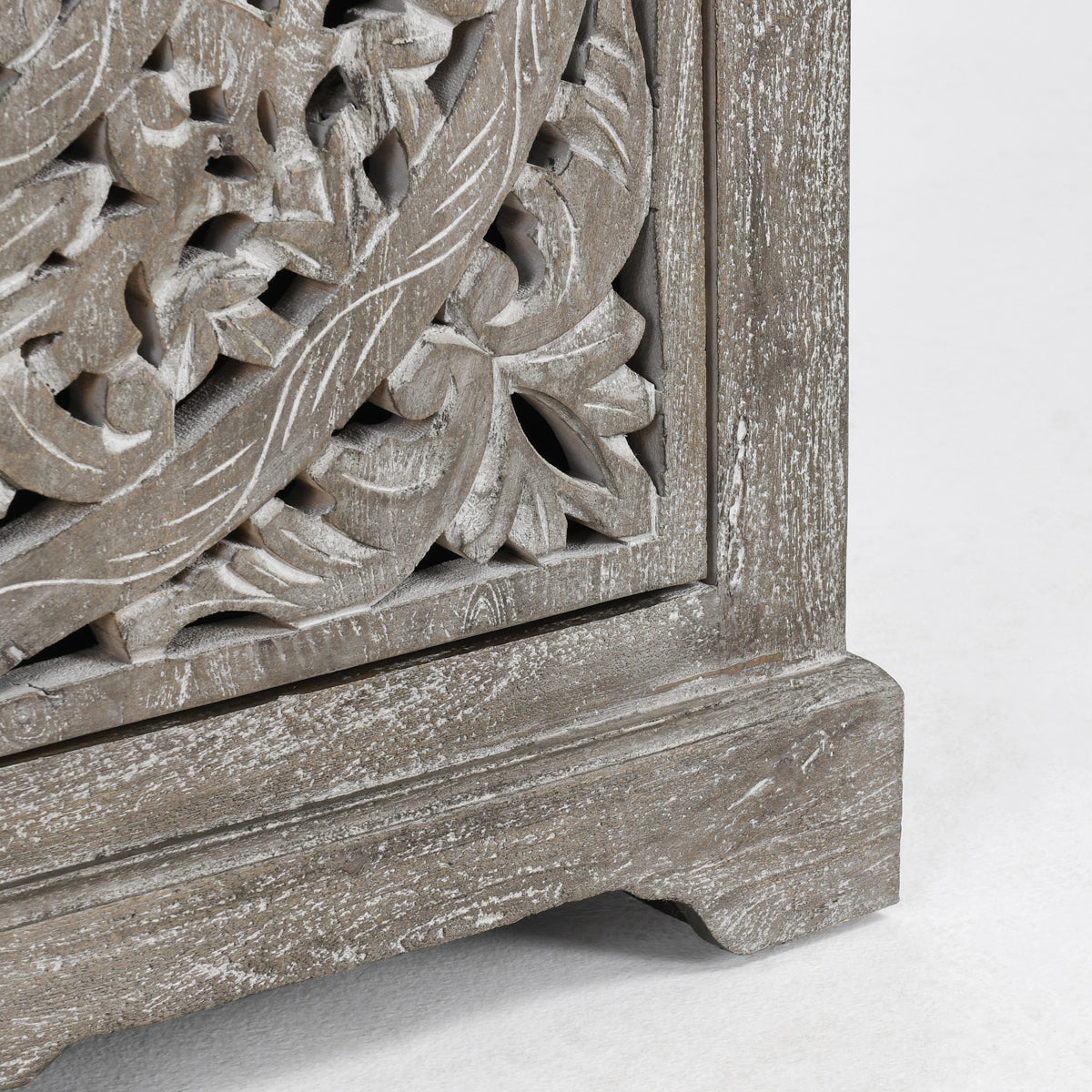 Harmony Vintage Gray Cabinet - Ornate Home