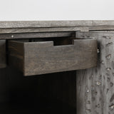 Harmony Vintage Gray Cabinet - Ornate Home