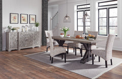 Harmony Vintage Gray Cabinet - Ornate Home
