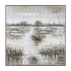 Harper Brown/Gray Canvas - Ornate Home