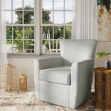 Harper Cloud Swivel Accent Chair - Ornate Home