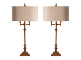 Harper Gold Table Lamp (Set of 2) - Ornate Home