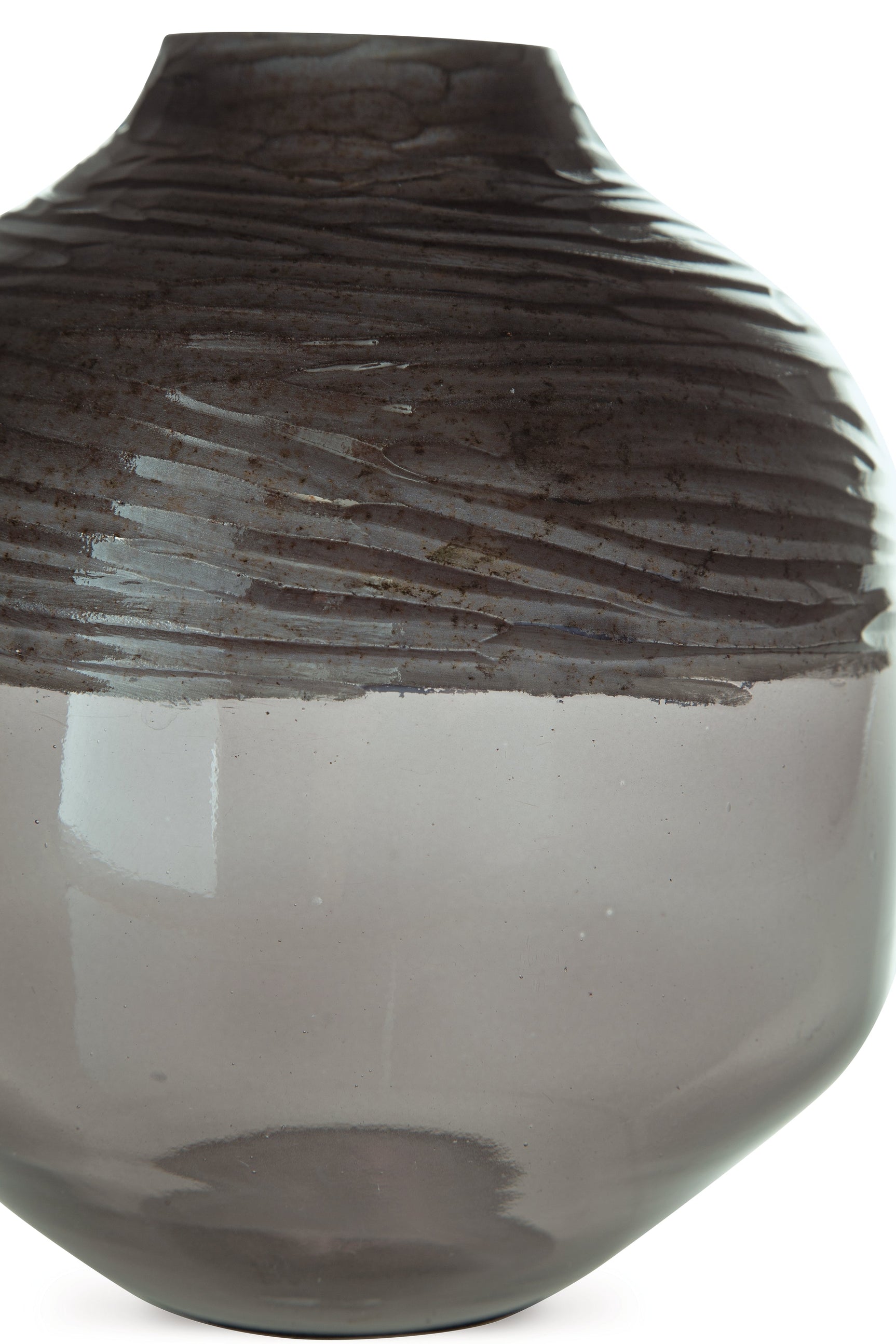 Harpwick Iridescent Gray Vase (Online Special Price) - Ornate Home