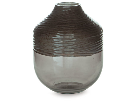 Harpwick Iridescent Gray Vase - Ornate Home