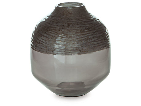 Harpwick Iridescent Gray Vase - Ornate Home